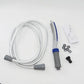 Pet Shower Sprayer 2.5m Adjustable Water Flow Dog Bath Brush Comb Grooming Tool Kit for Cats Dogs Bathing Washing Massage