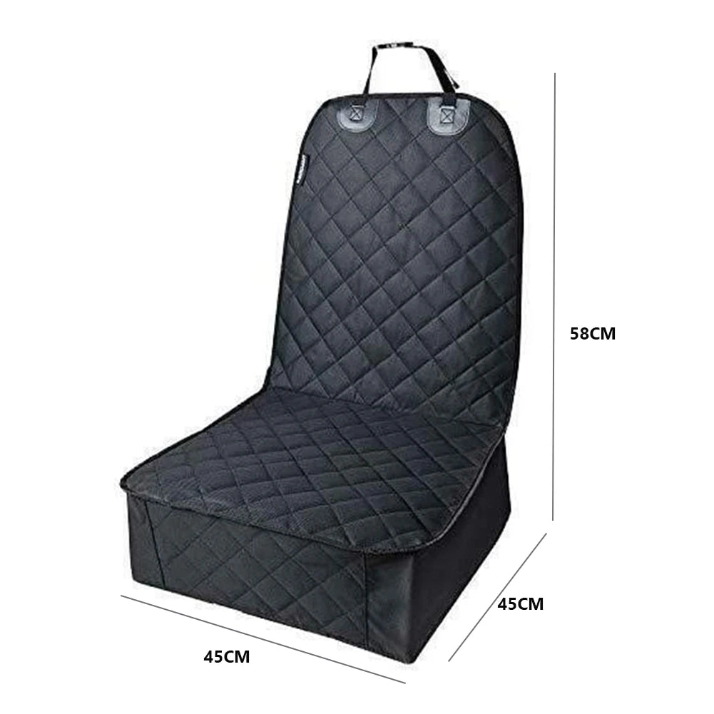 Dog Car Front Seat Cover Waterproof Folding Pet Cat Dog Carrier Mat Seat Cover Back Seat Pet Cover Protector for Cars Trucks SUV