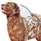 Pet Shower Sprayer 2.5m Adjustable Water Flow Dog Bath Brush Comb Grooming Tool Kit for Cats Dogs Bathing Washing Massage